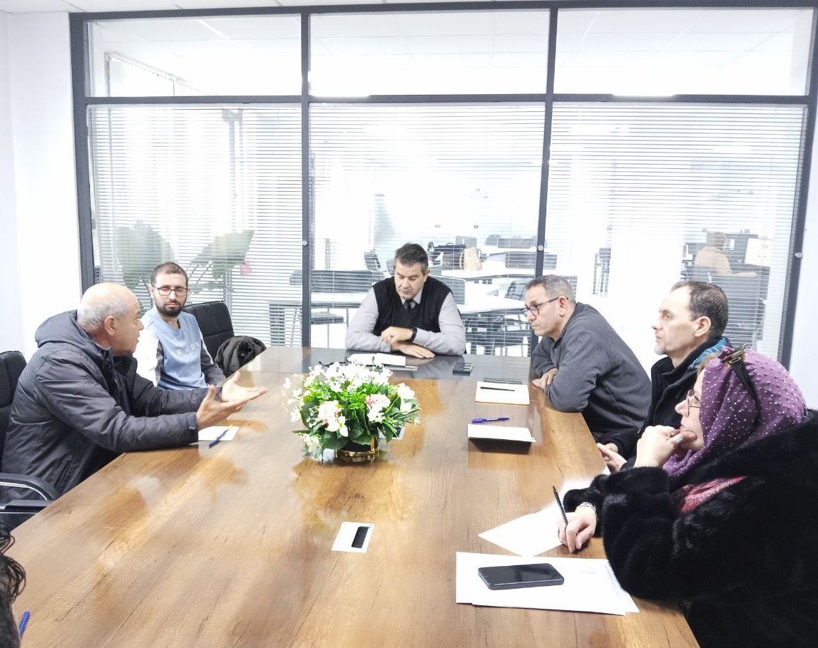 Réunion de coordination entre l’Université Sétif 1 – Ferhat Abbas et le bureau régional du Conseil du Renouveau Économique Algérien (CREA) – Sétif