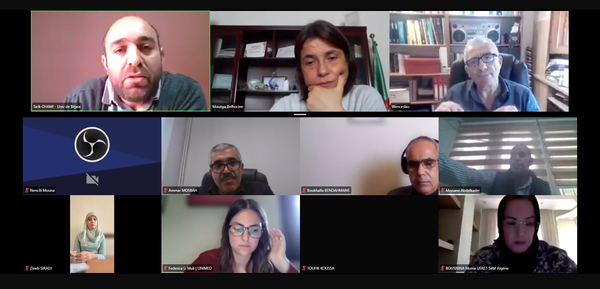 L'Université Sétif 1 – Ferhat Abbas participe aux ateliers de formation du projet Erasmus+ CBHE SALDAE sur le développement des programmes de mobilité académique