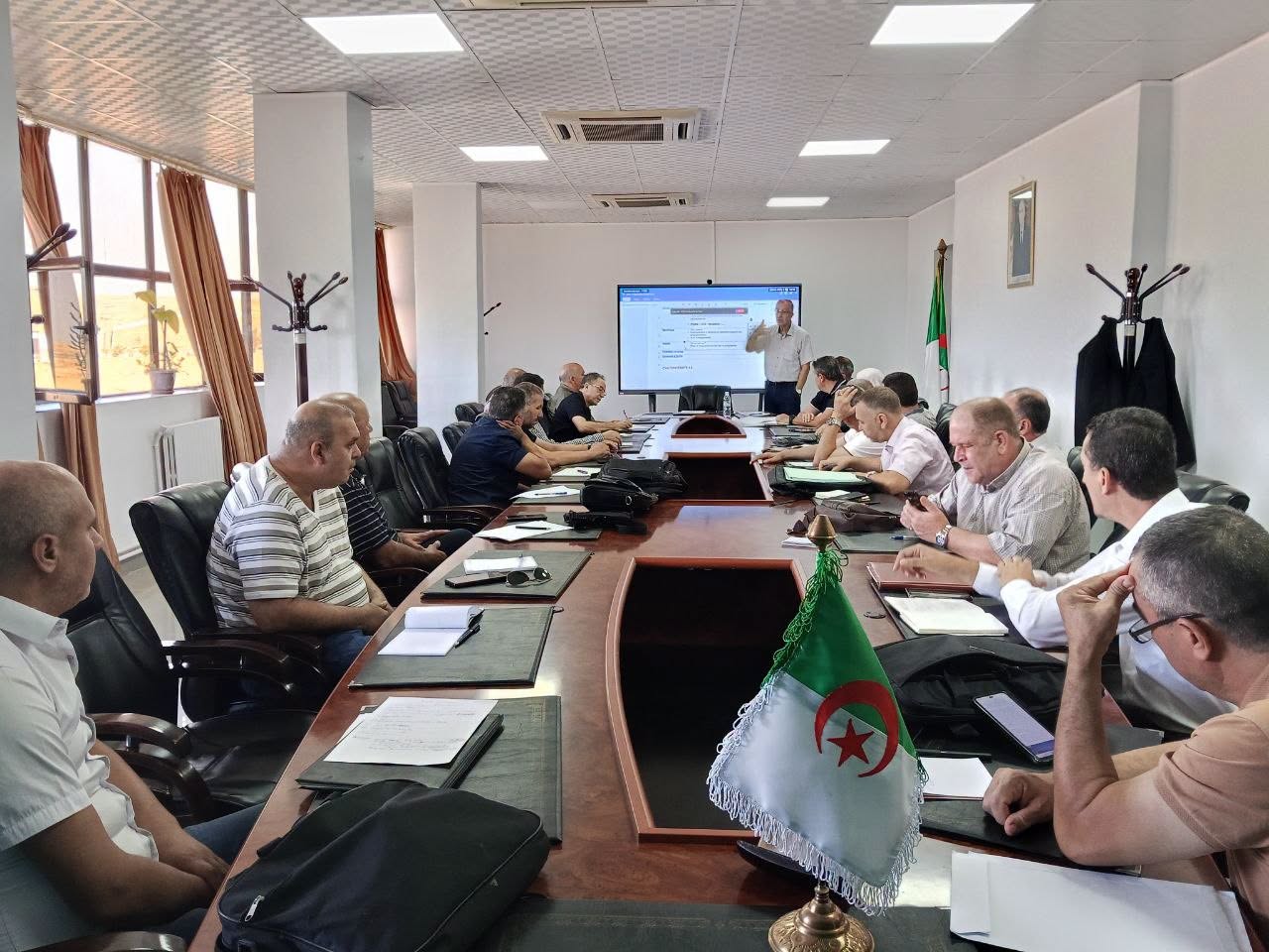 Réunion du Conseil de Direction de Sétif 1 University – Ferhat Abbas