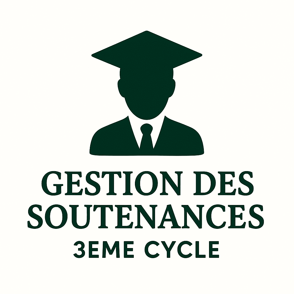 Gestion des soutenances 3ème cycle