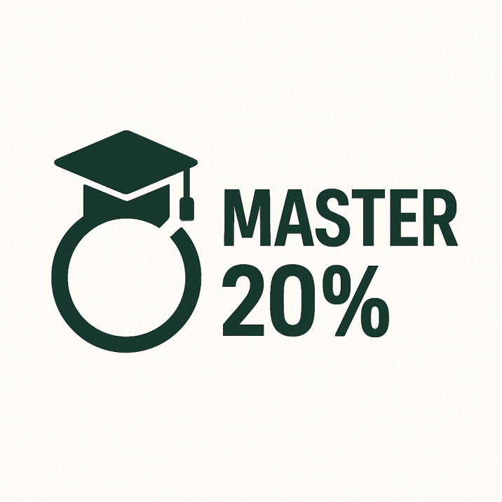 Master 20%